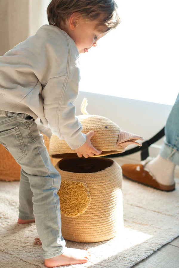 BASKET CHARLIE THE CHICKEN Little Wonder & Co