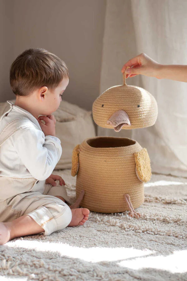 BASKET CHARLIE THE CHICKEN Little Wonder & Co