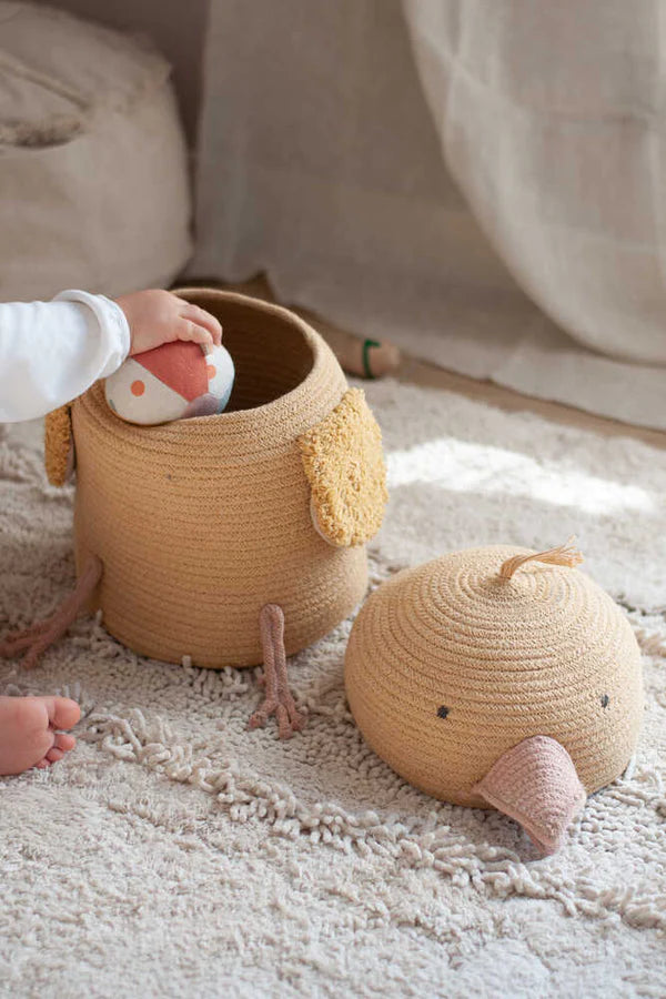 BASKET CHARLIE THE CHICKEN Little Wonder & Co