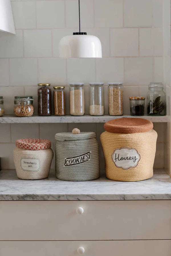 BASKET COOKIE JAR Little Wonder & Co