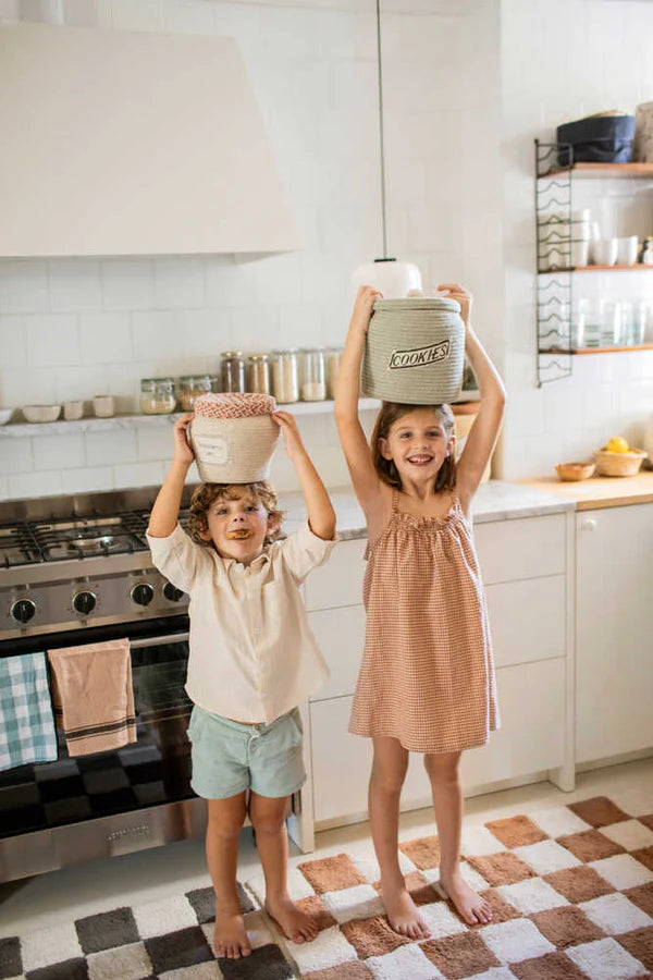 BASKET COOKIE JAR Little Wonder & Co
