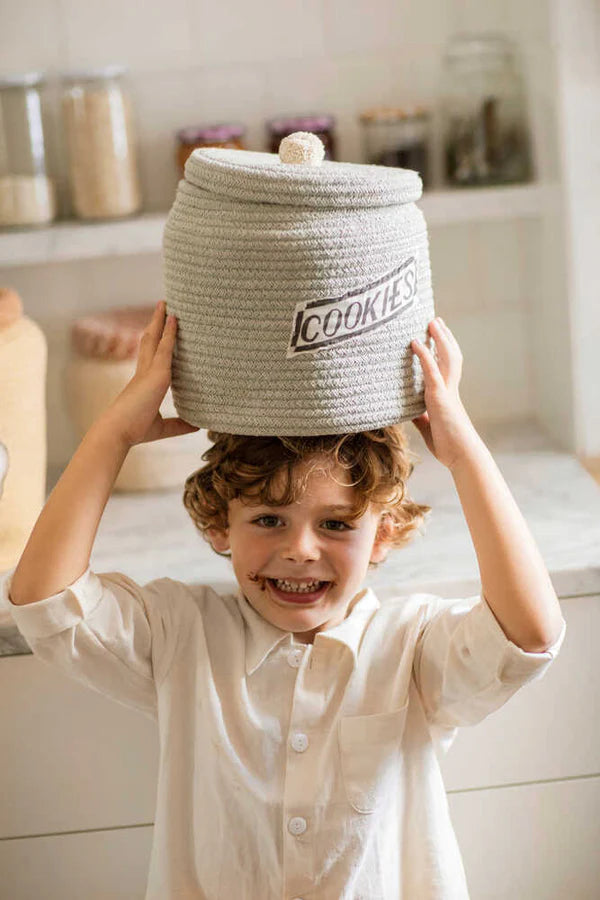 BASKET COOKIE JAR Little Wonder & Co