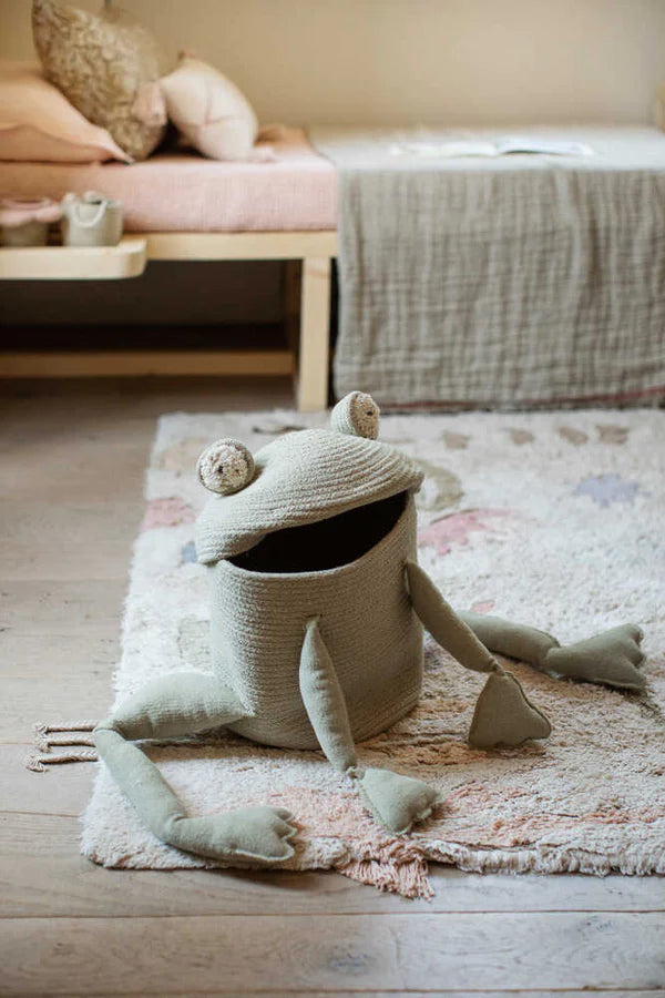 BASKET FRED THE FROG Little Wonder & Co