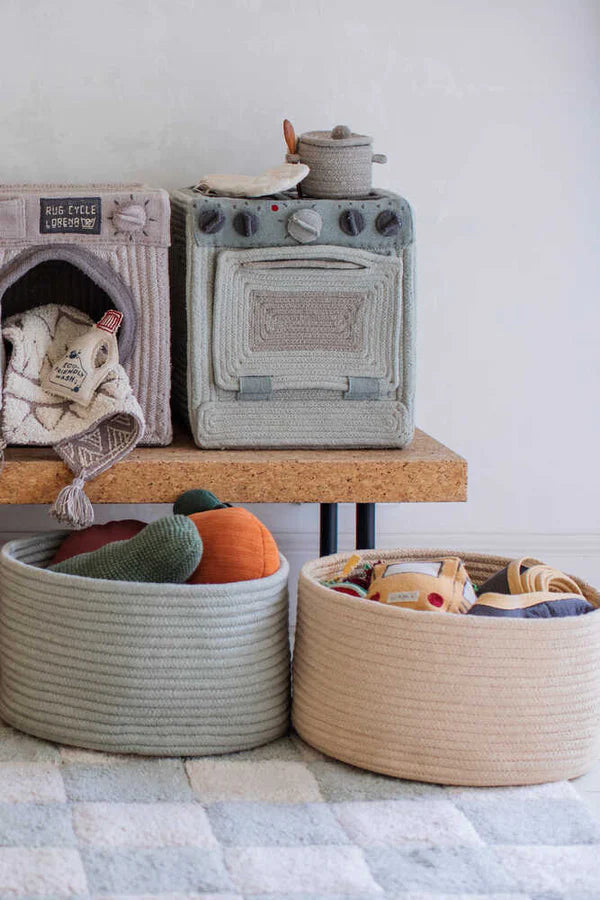 BASKET GRAM GOLDEN Little Wonder & Co