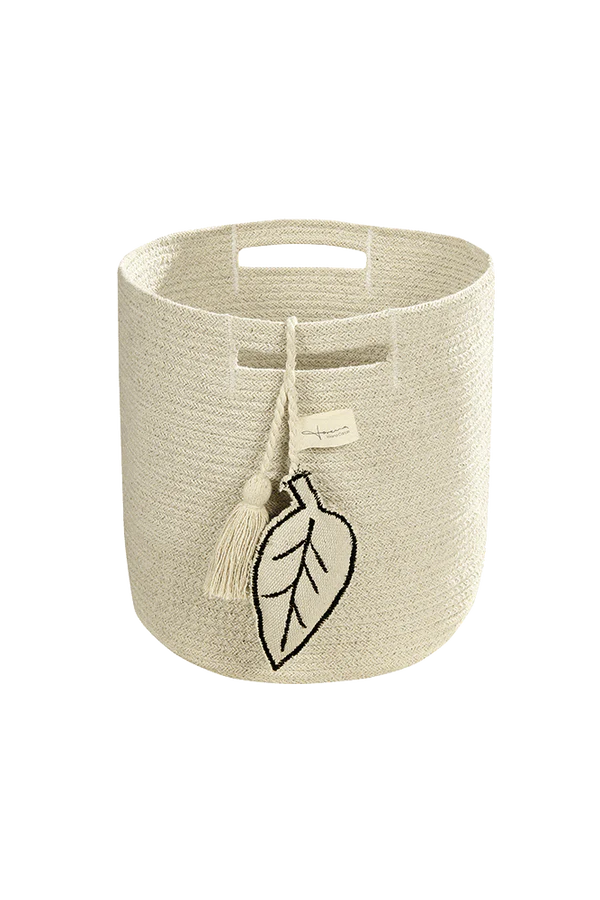 BASKET LEAF NATURAL Little Wonder & Co