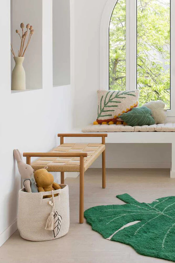 BASKET LEAF NATURAL Little Wonder & Co