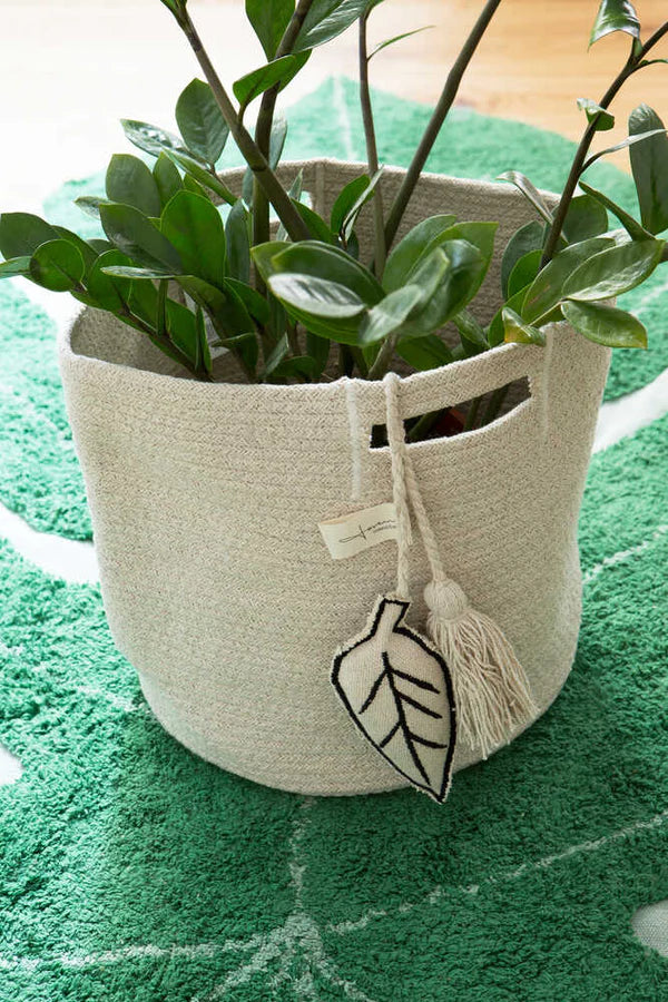 BASKET LEAF NATURAL Little Wonder & Co