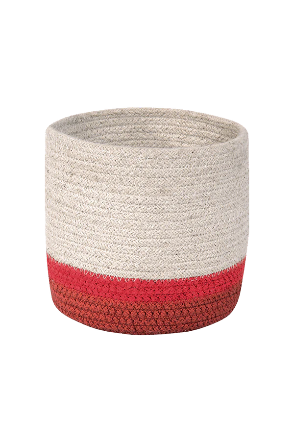 BASKET MINI TRICOLOR NATURAL Little Wonder & Co