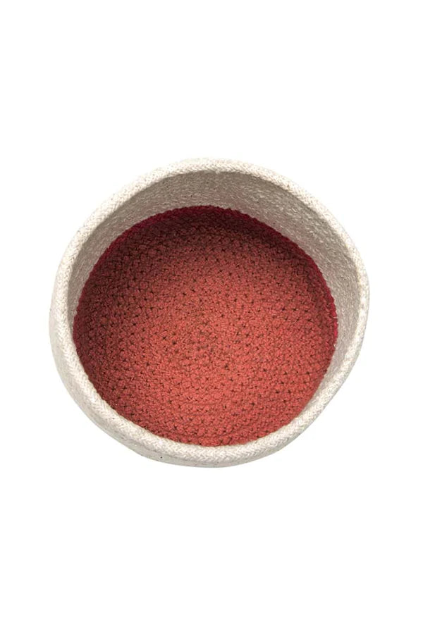 BASKET MINI TRICOLOR NATURAL Little Wonder & Co