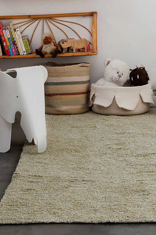 BASKET PETALS IVORY - NATURAL Little Wonder & Co