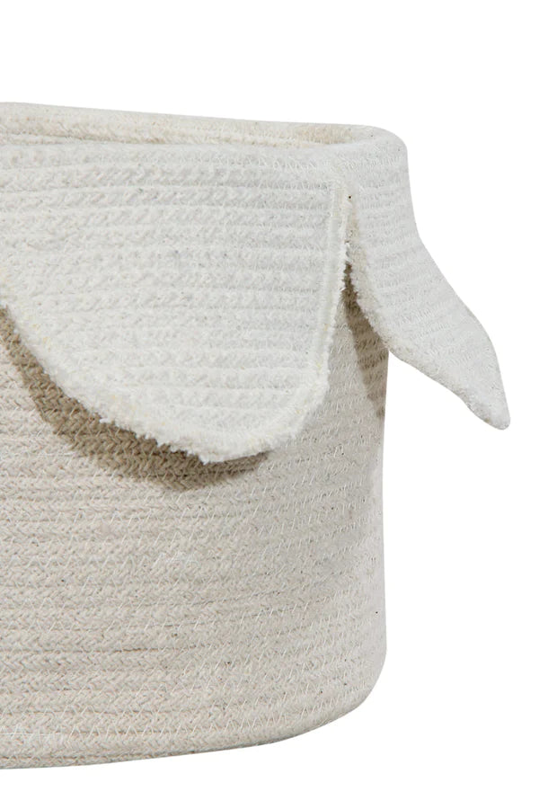 BASKET PETALS IVORY - NATURAL Little Wonder & Co