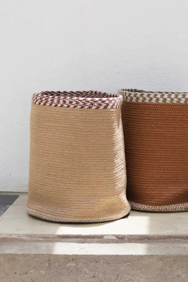 BASKET SUSA TAUPE Little Wonder & Co