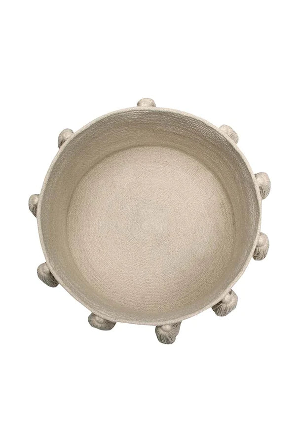 BASKET TASSELS NATURAL Little Wonder & Co