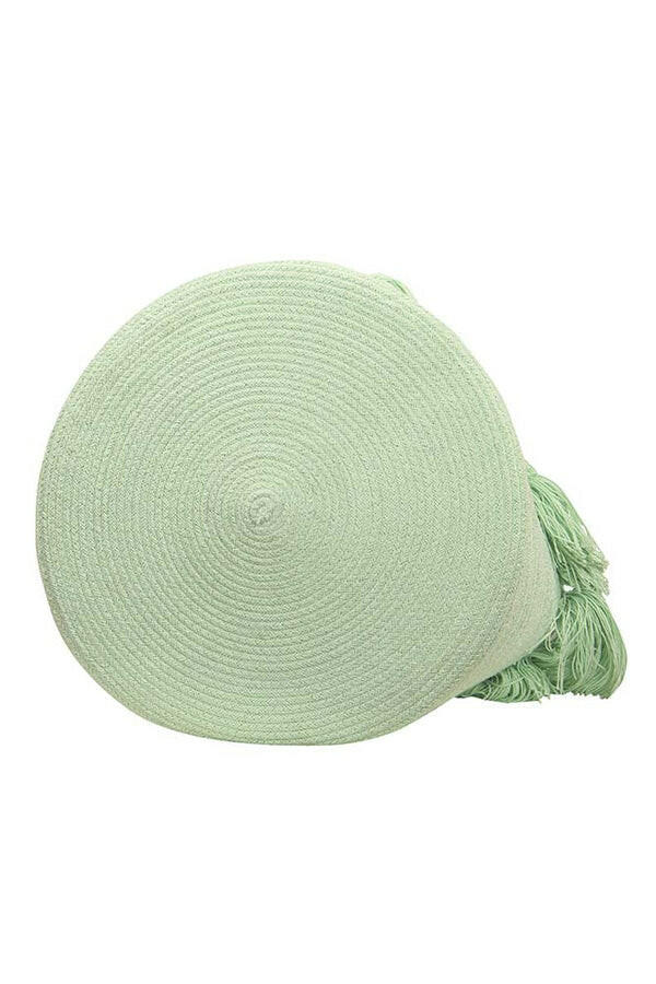 BASKET TASSELS SOFT MINT Little Wonder & Co