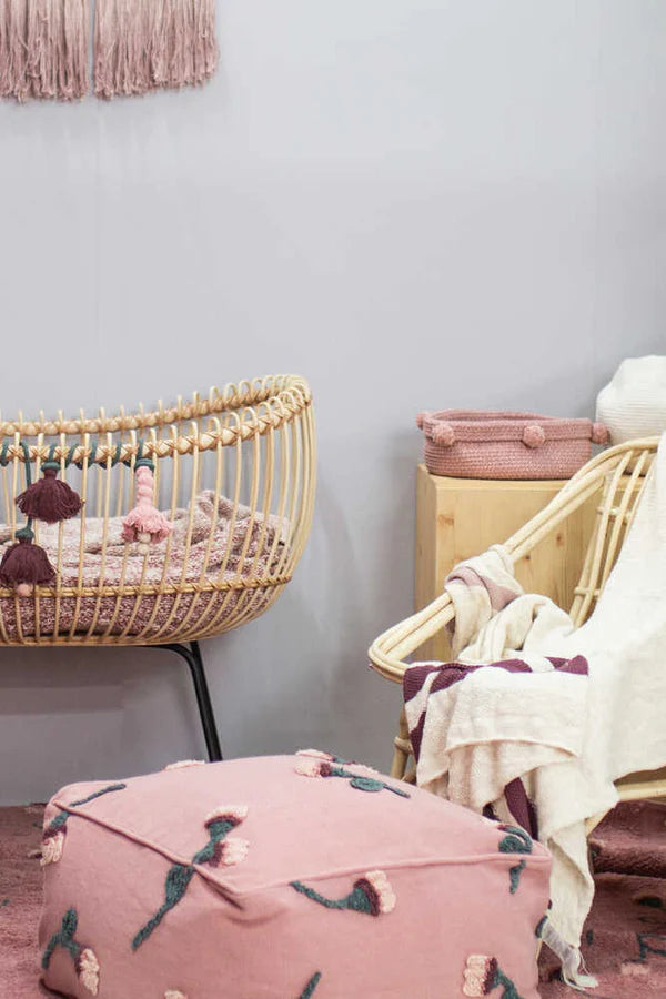 BASKET TRAY ASH ROSE Little Wonder & Co