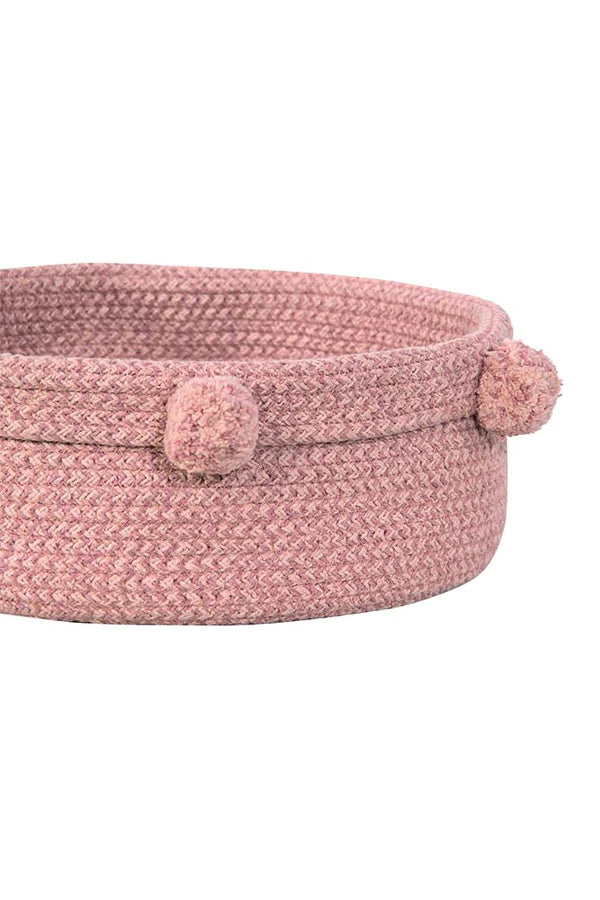 BASKET TRAY ASH ROSE Little Wonder & Co