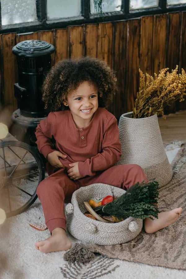 BASKET TRAY NATURAL Little Wonder & Co