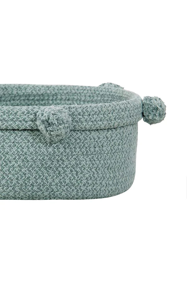 BASKET TRAY VINTAGE BLUE Little Wonder & Co