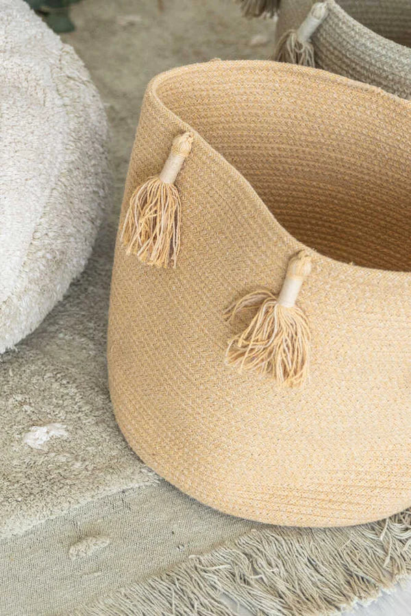 BASKET WOODY HONEY Little Wonder & Co