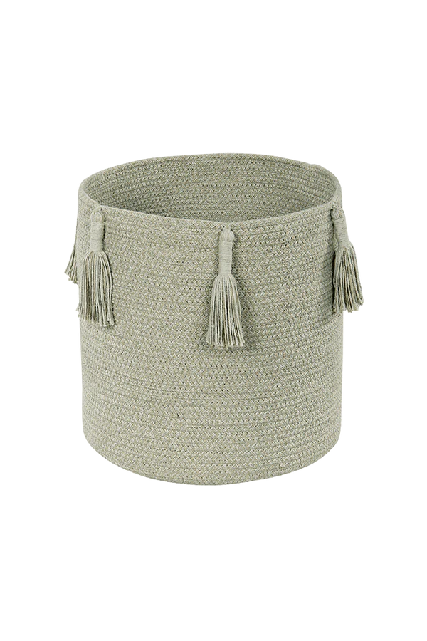 BASKET WOODY OLIVE Little Wonder & Co