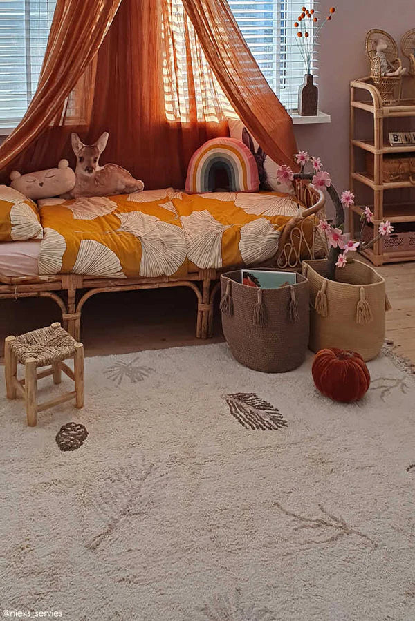 BASKET WOODY SOIL BROWN Little Wonder & Co