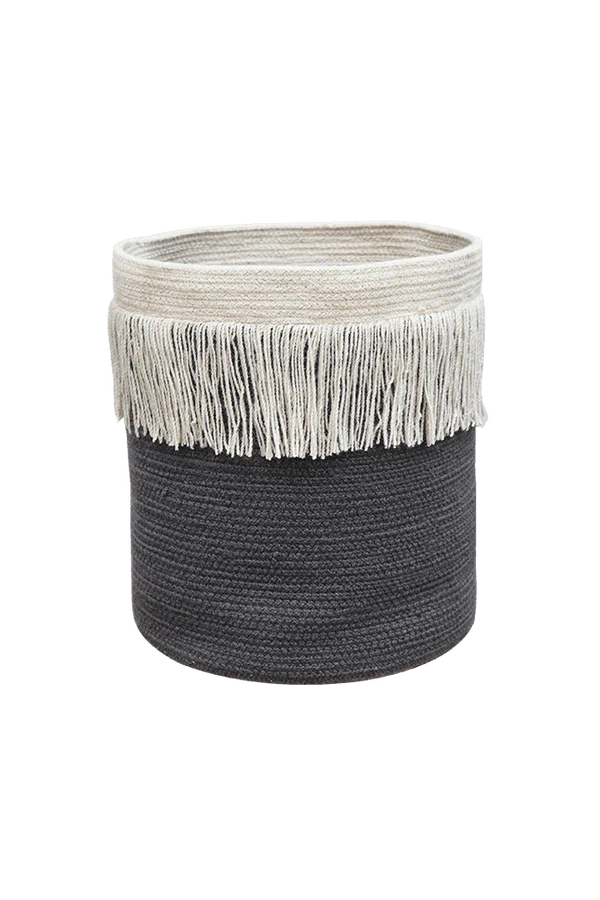 BASKET ZARANG CHARCOAL Little Wonder & Co