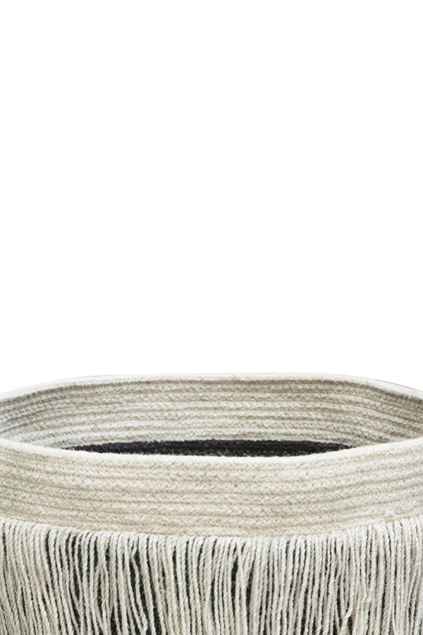 BASKET ZARANG CHARCOAL Little Wonder & Co