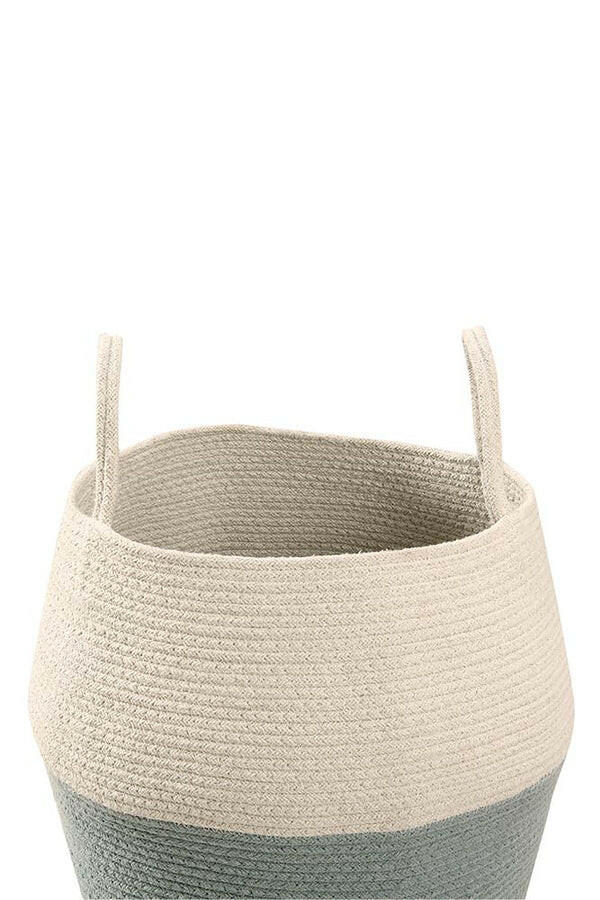 BASKET ZOCO VINTAGE BLUE-NATURAL Little Wonder & Co