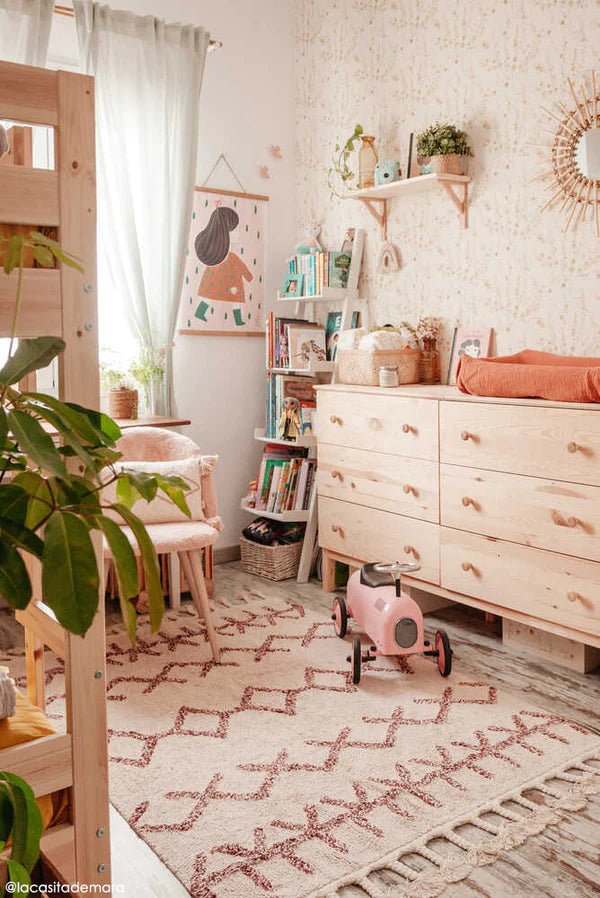 BEREBER BURGUNDY SMALL Little Wonder & Co