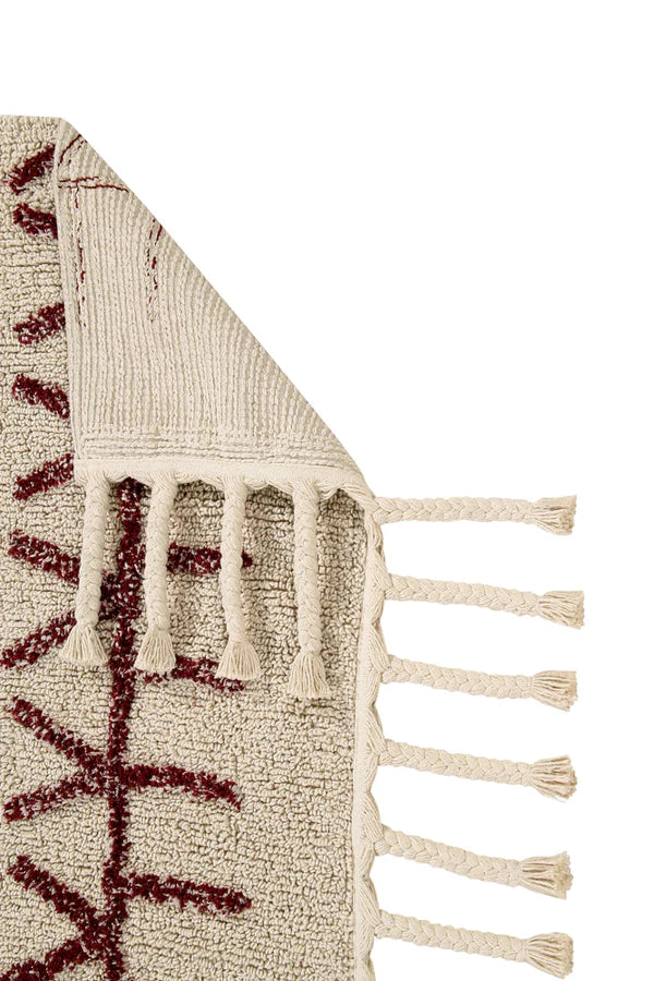 BEREBER BURGUNDY SMALL Little Wonder & Co