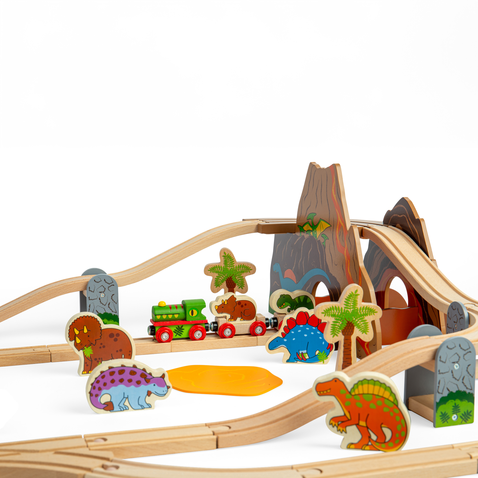 Dinosaur Railway Set