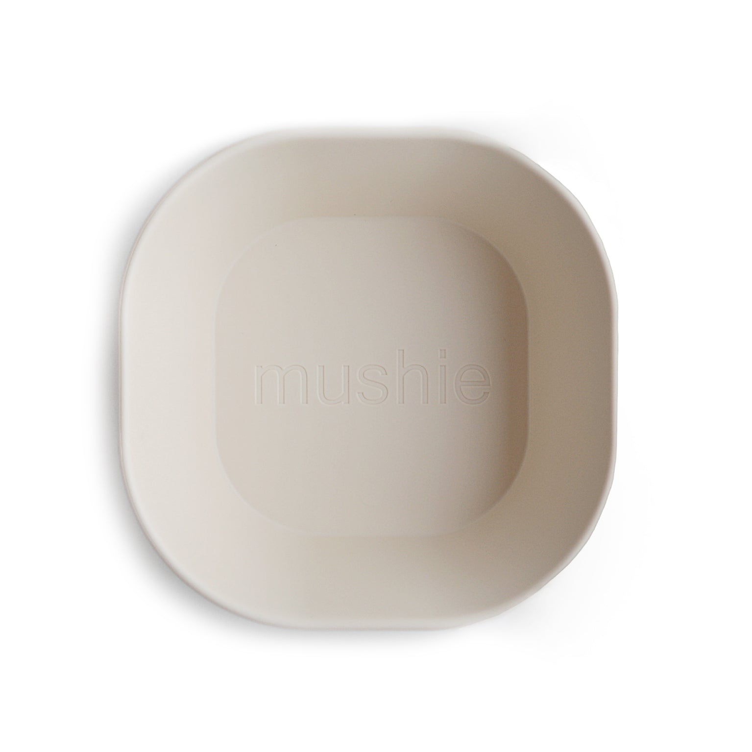 Square Dinnerware Bowl, Set of 2 Dinnerware Mushie Ivory