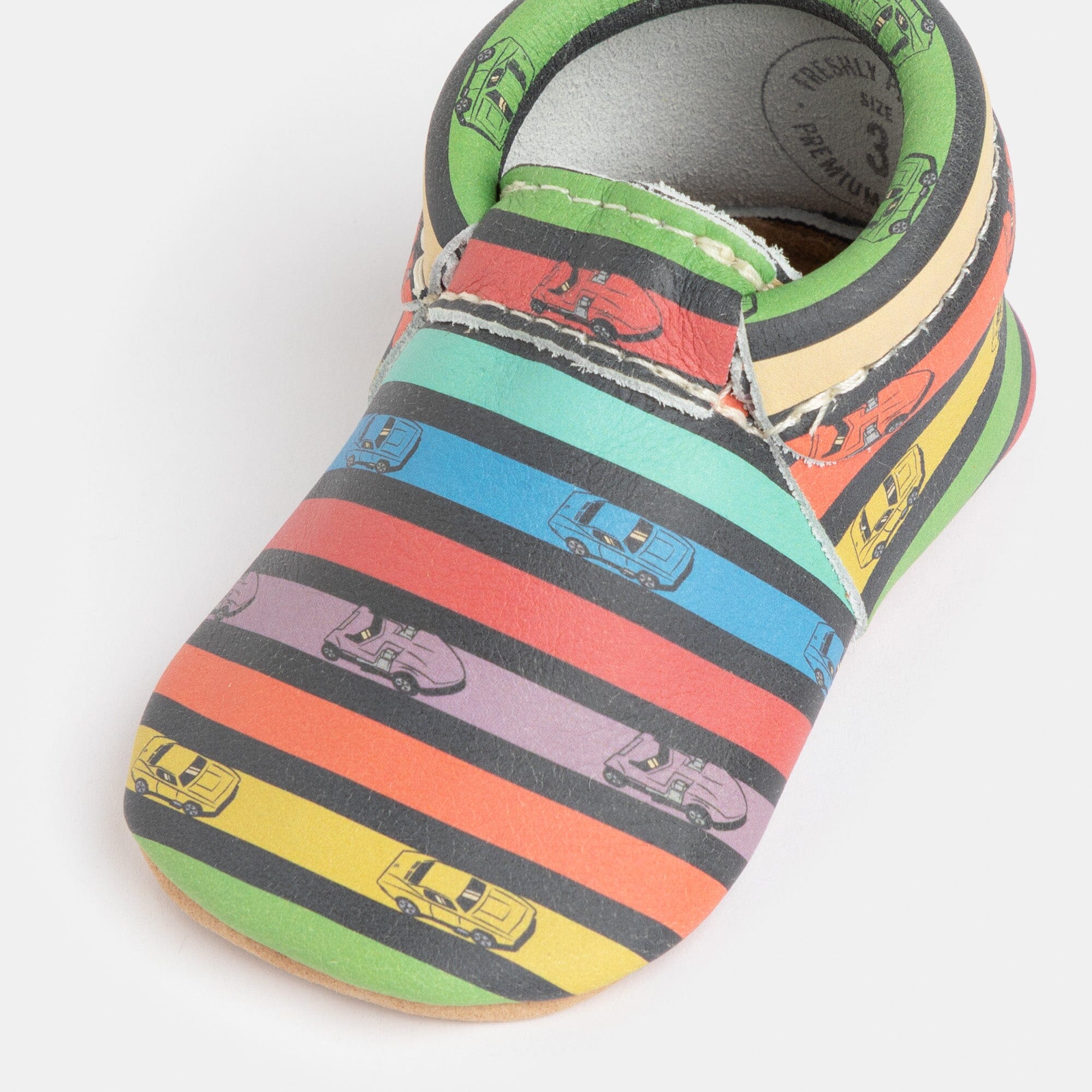 Rainbow Hot Wheels™ City Baby Shoes