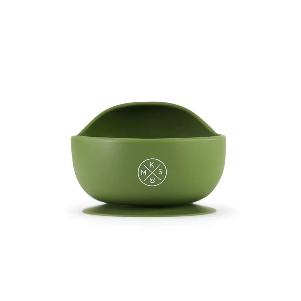 Baby & Toddler Feeding Bowl Set - Army green
