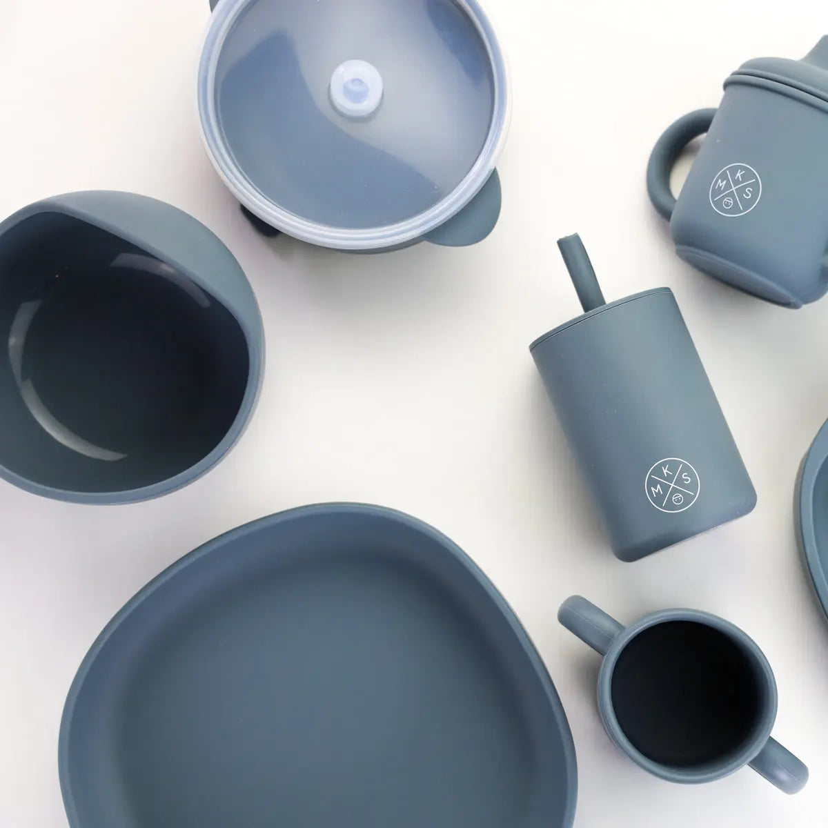 Baby & Toddler Feeding Bowl Set - Charcoal