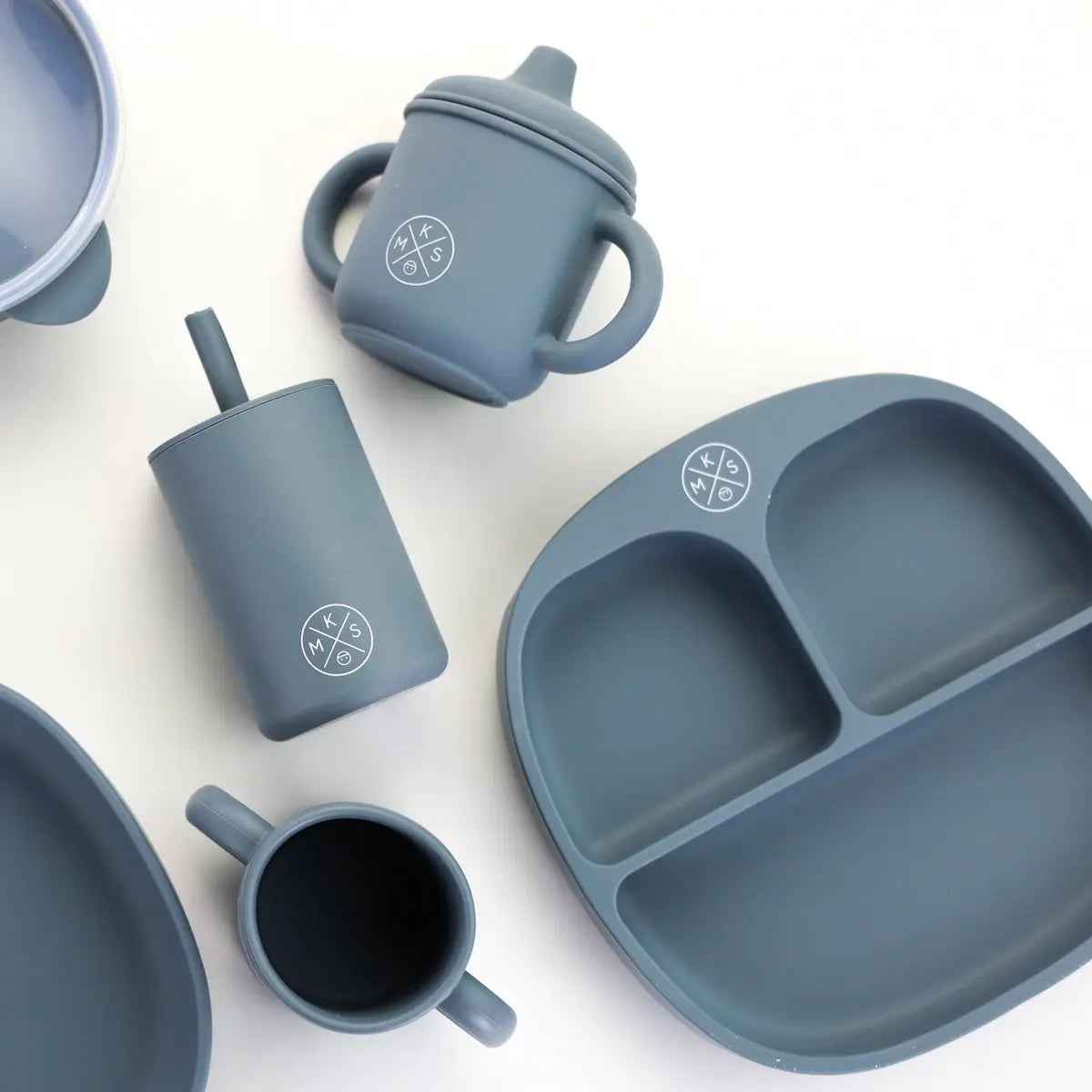 Baby & Toddler Feeding Bowl Set - Charcoal