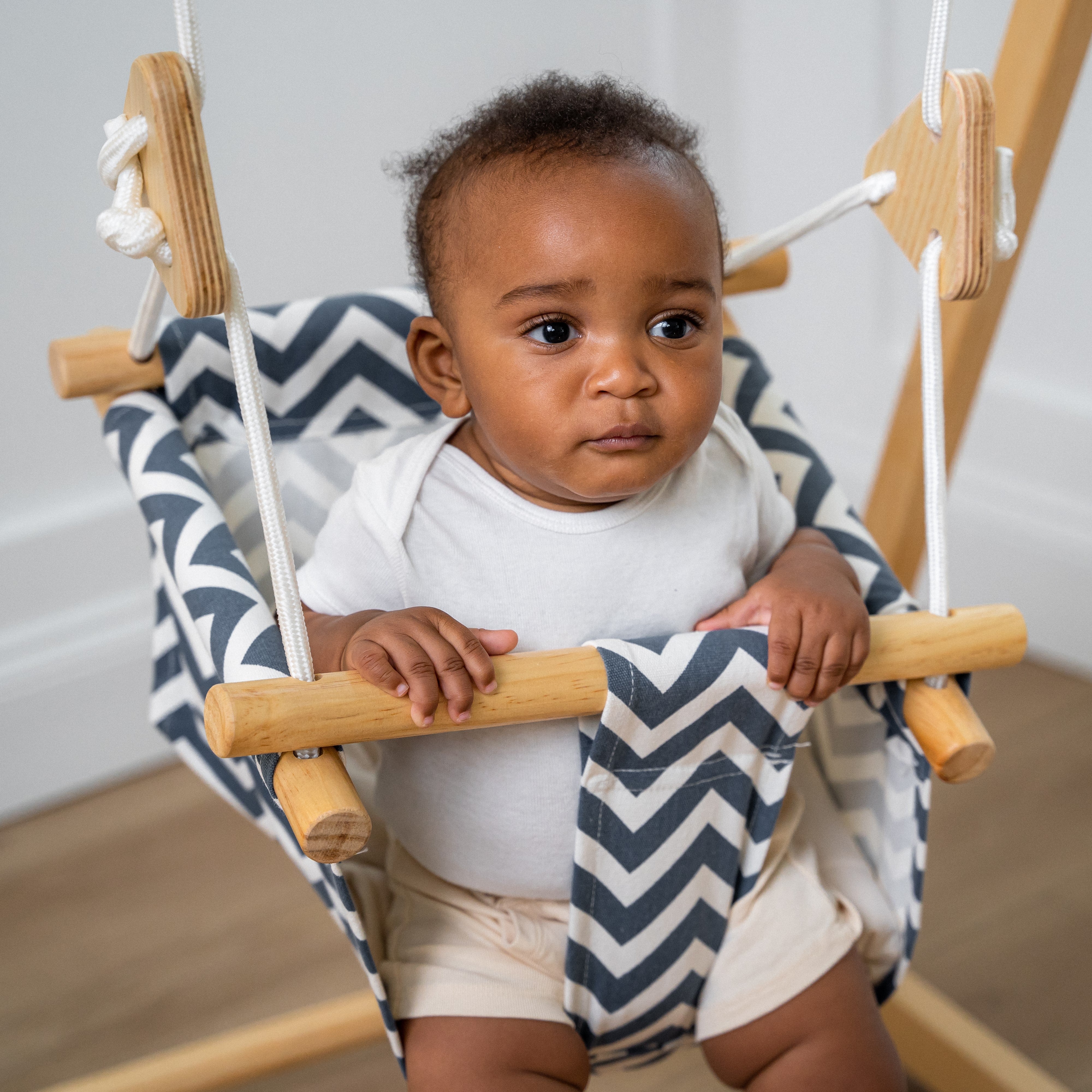 Indoor Baby Swing for all Swingsets Indoor Avenlur.com Blue Wave
