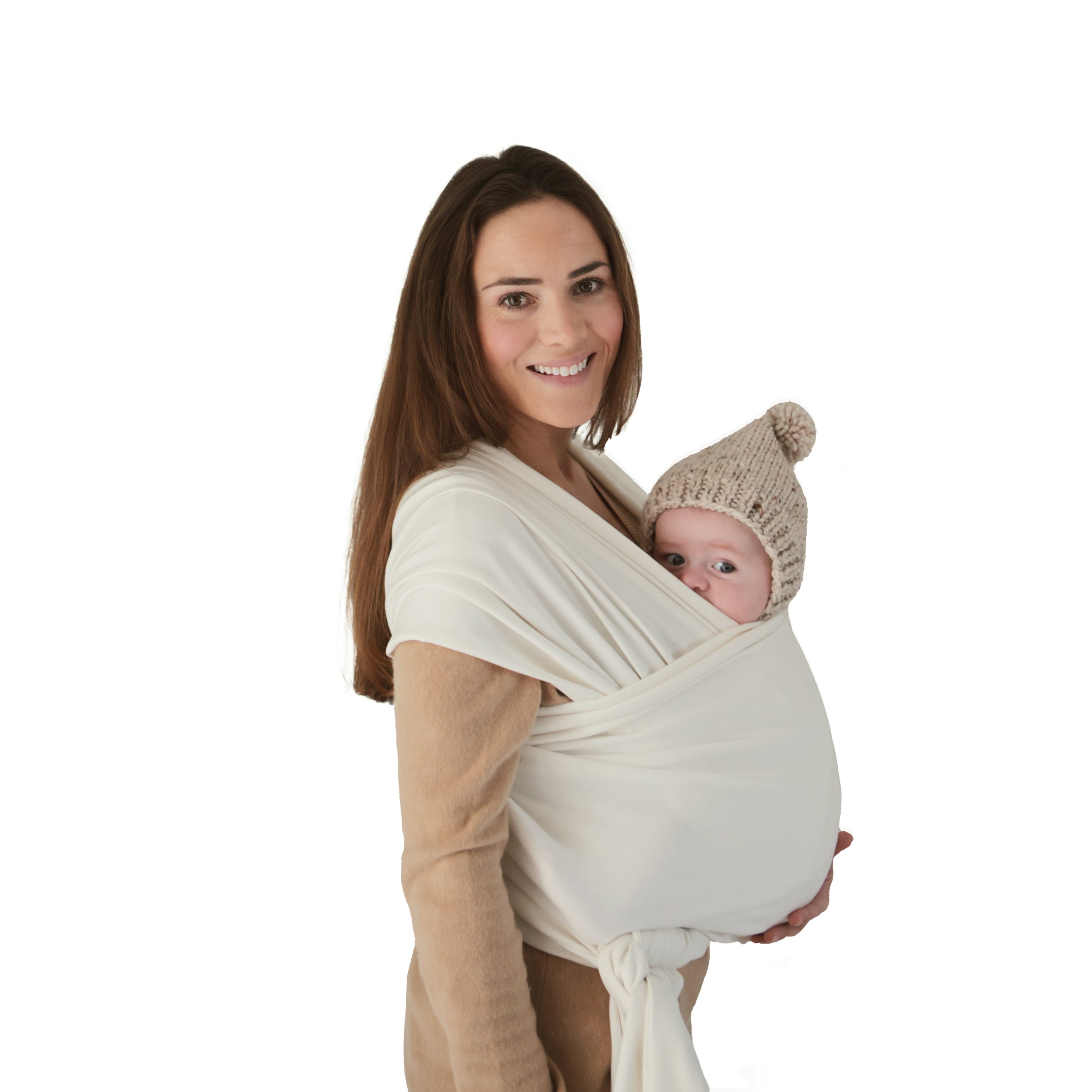 Baby Wrap Baby Wrap Mushie Ivory