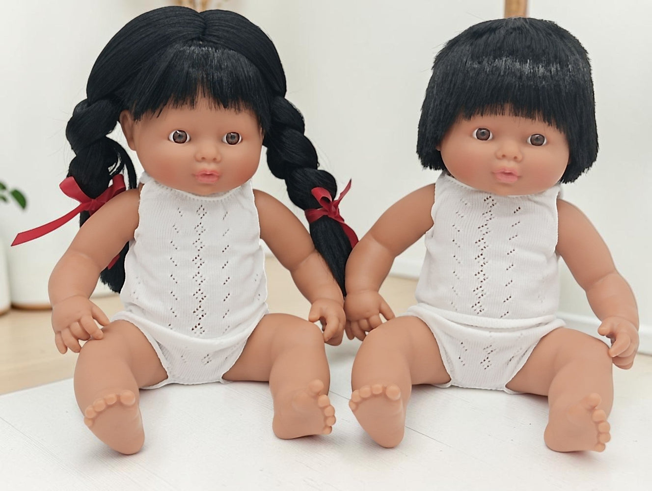 Bebenita 12" Baby Girl Doll - Lima | Unscented & Fully Clothed
