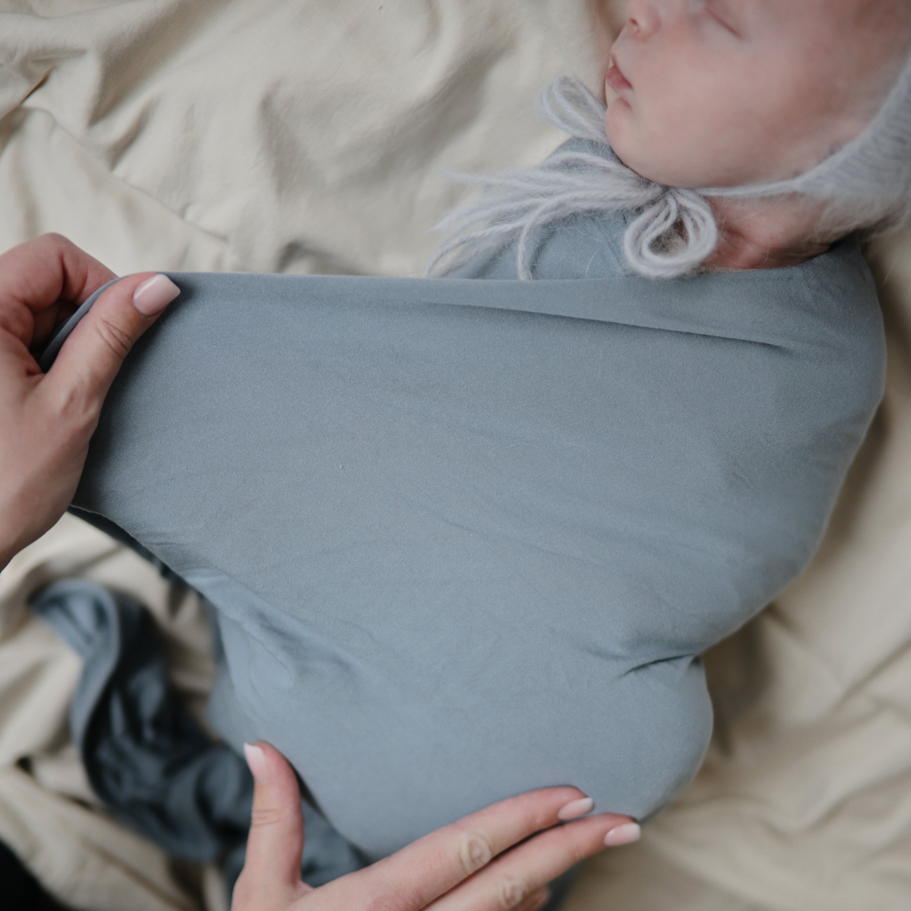 Stretchy Swaddle Swaddle Mushie