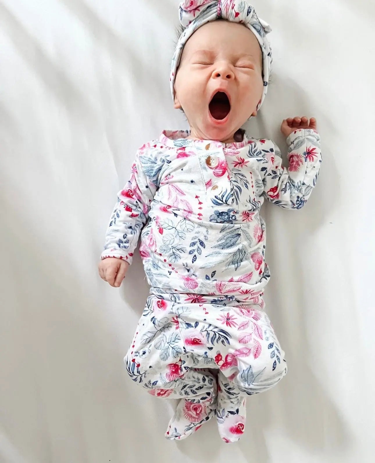 Newborn Baby Girl Coming Home Outfit – Baby Clothes Set NB–24 Months, Soft Modal Baby Outfit | Bloom