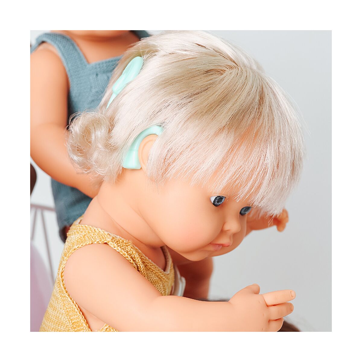 Baby Doll Girl with Cochlear Implant