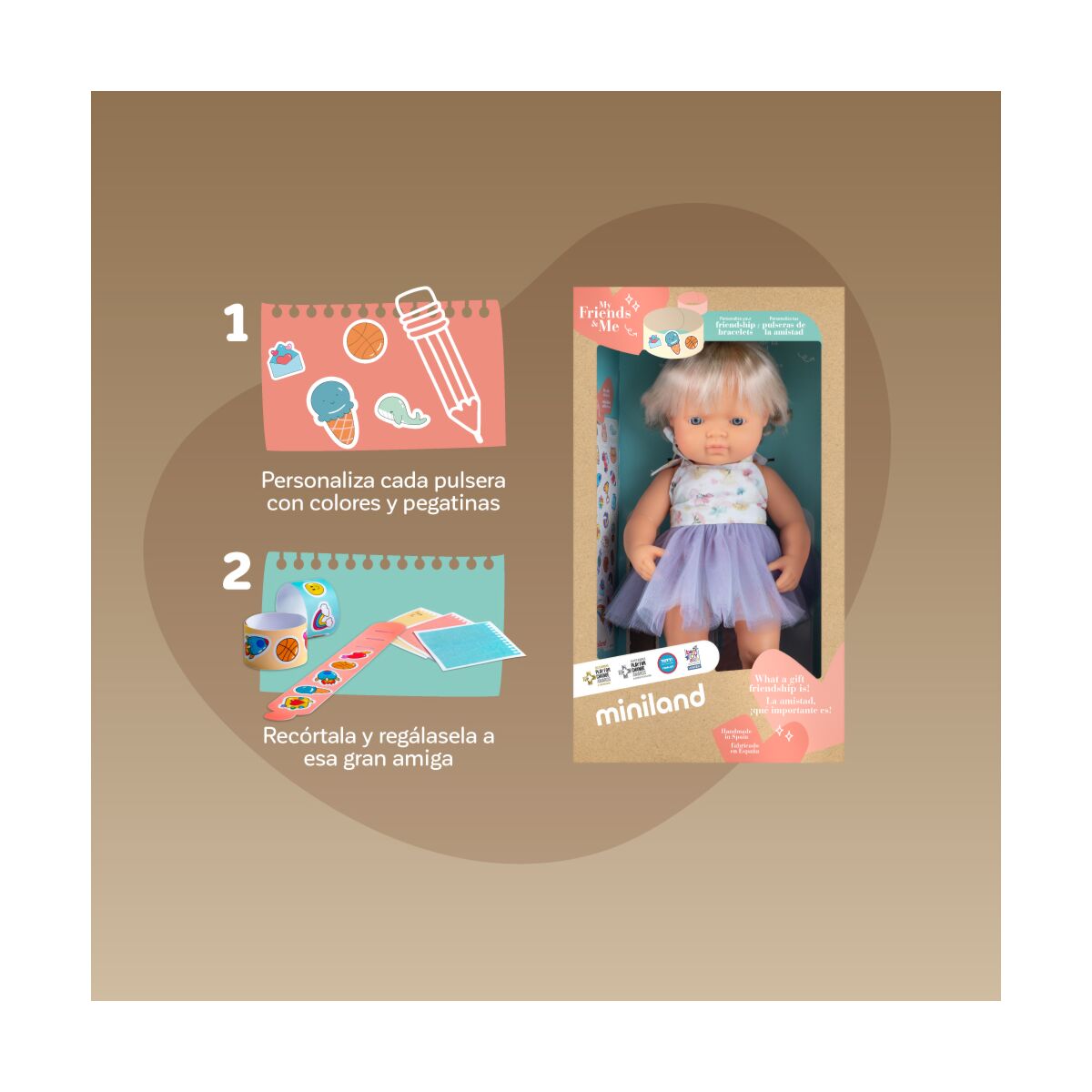 Baby Doll Girl with Cochlear Implant