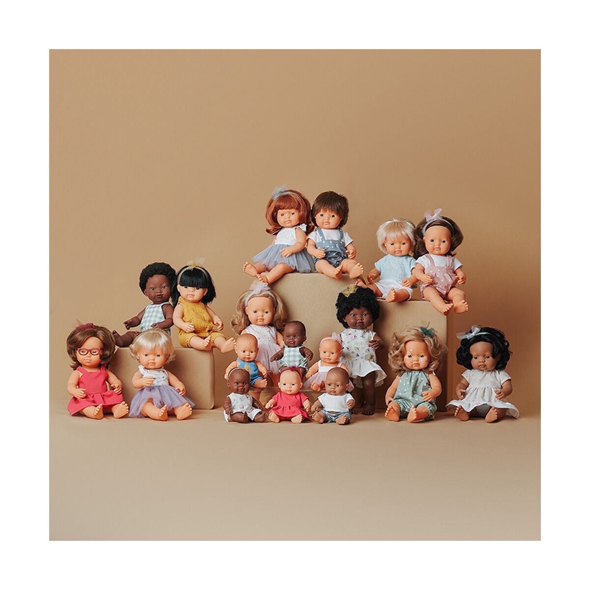 Baby Doll Girl with Cochlear Implant