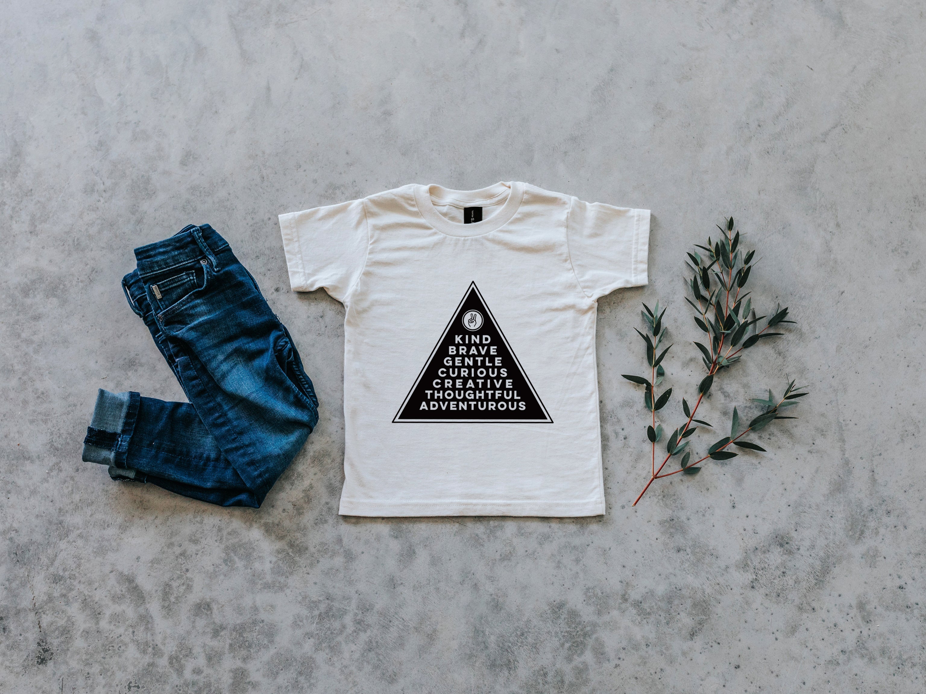 Badge Of Honor Organic Baby & Kids Tee