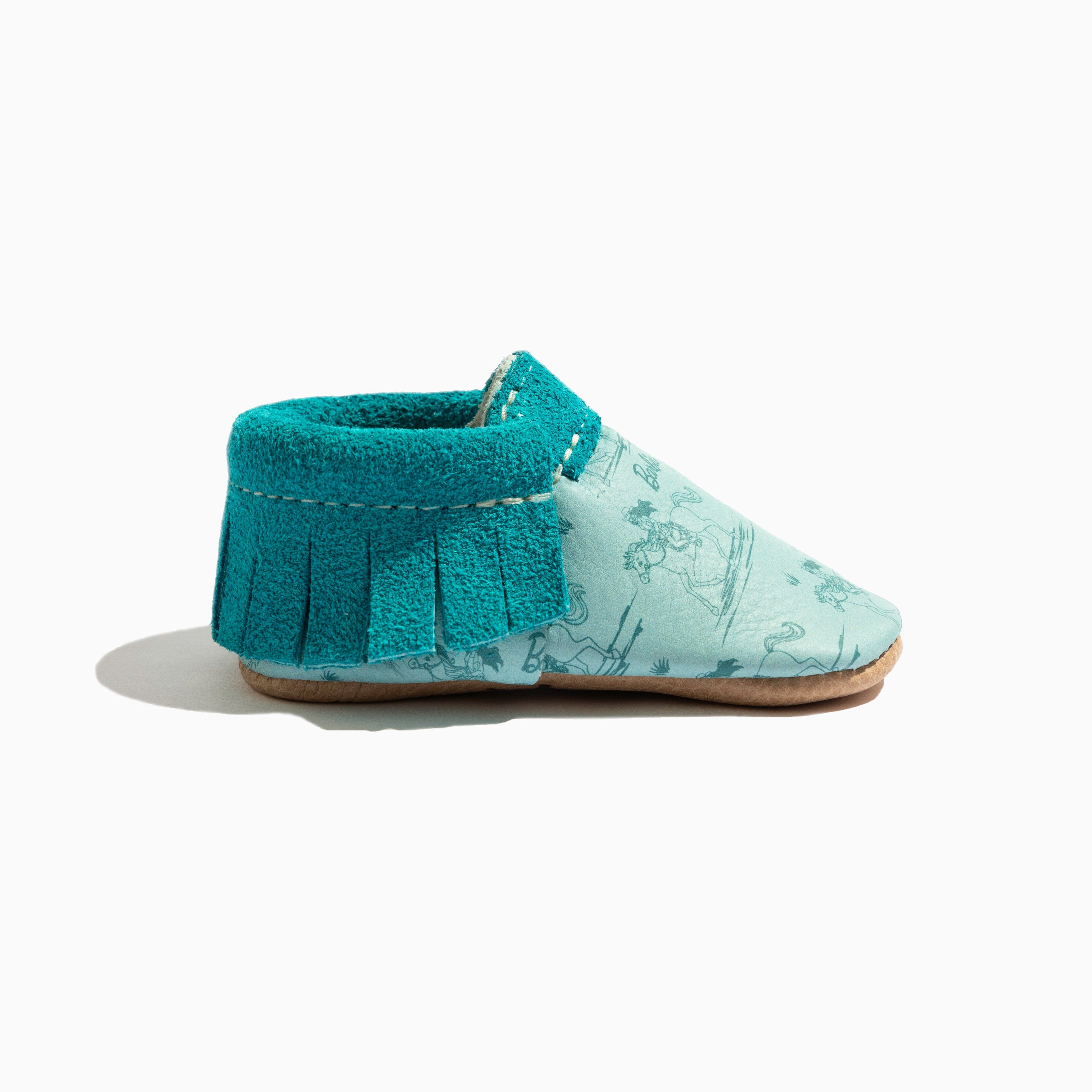 Barbie™ Horse Girl Moccasin Baby Shoe