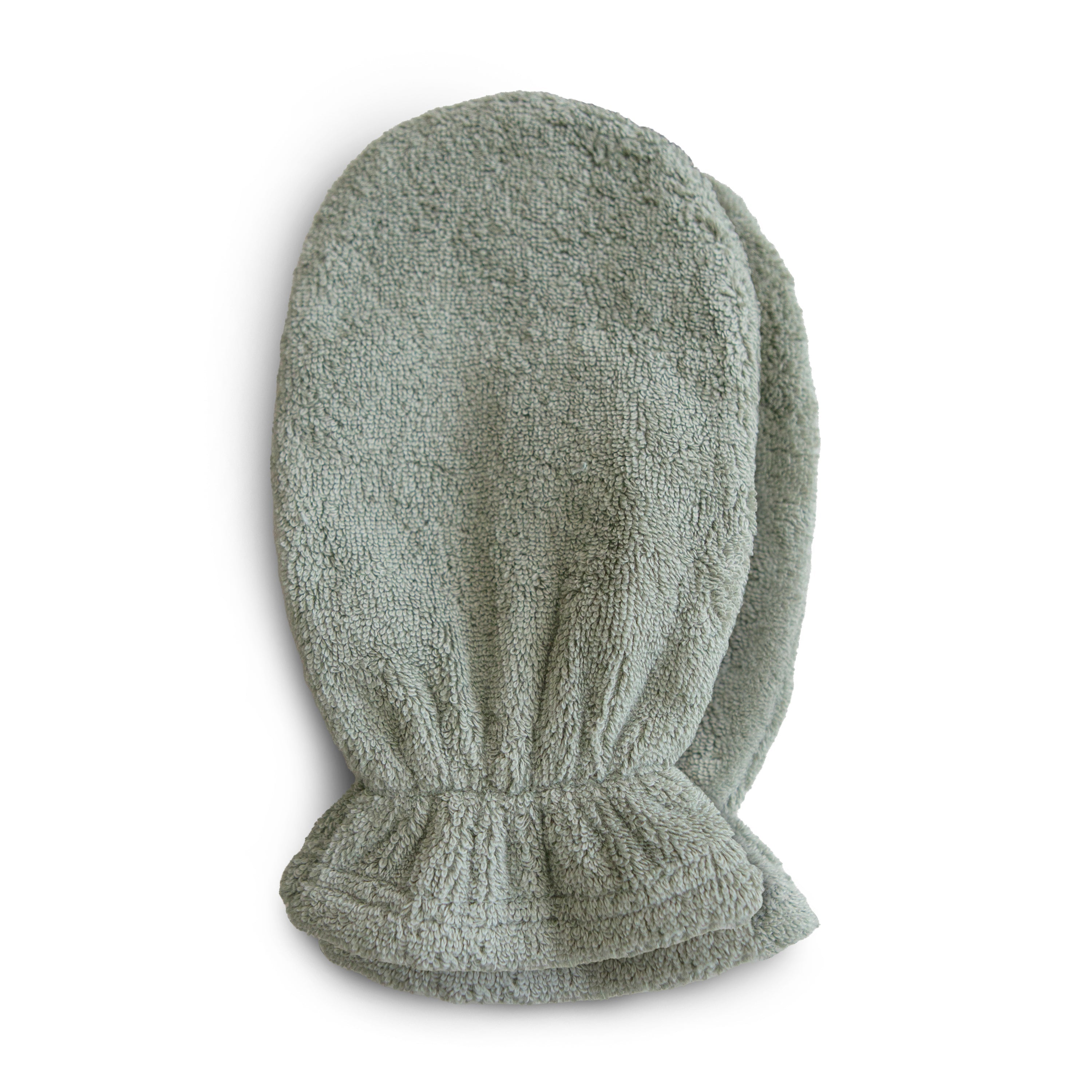 Organic Cotton Bath Mitt 2-Pack Bath Mitt Mushie Moss