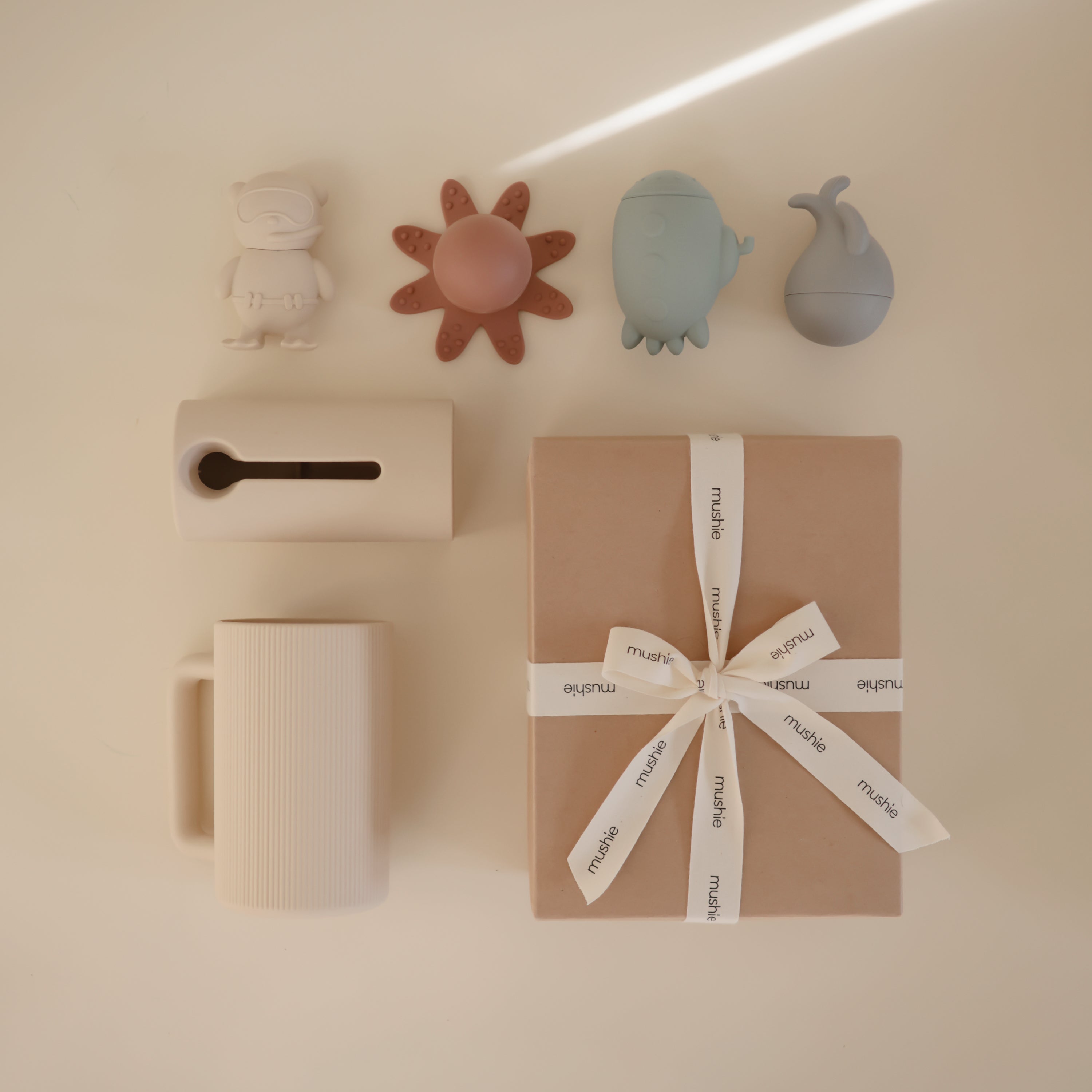 Bath Essentials Kit (Sealife) Gift Set Mushie