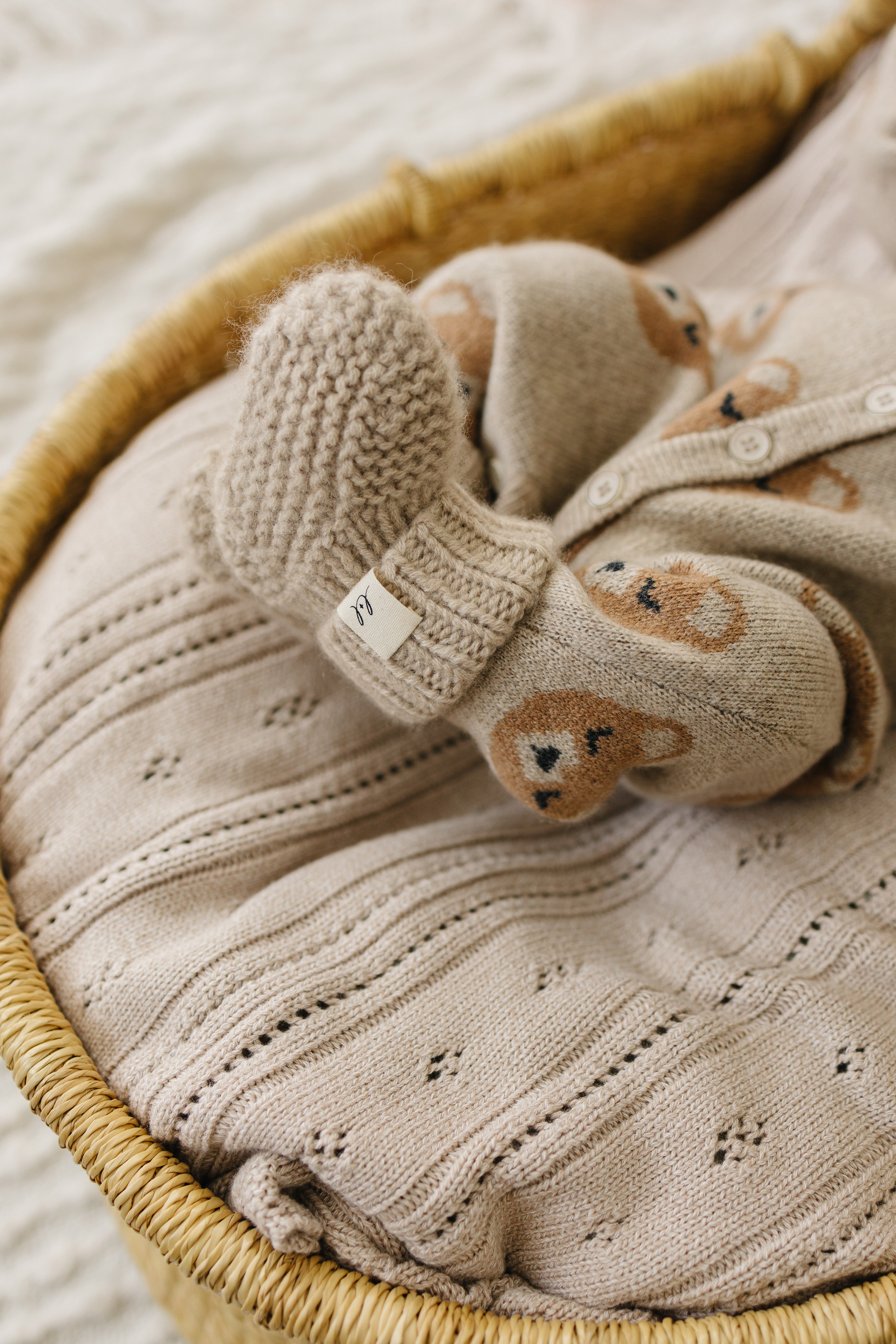 Luna + Luca Bear Cashmere Luxxe Set