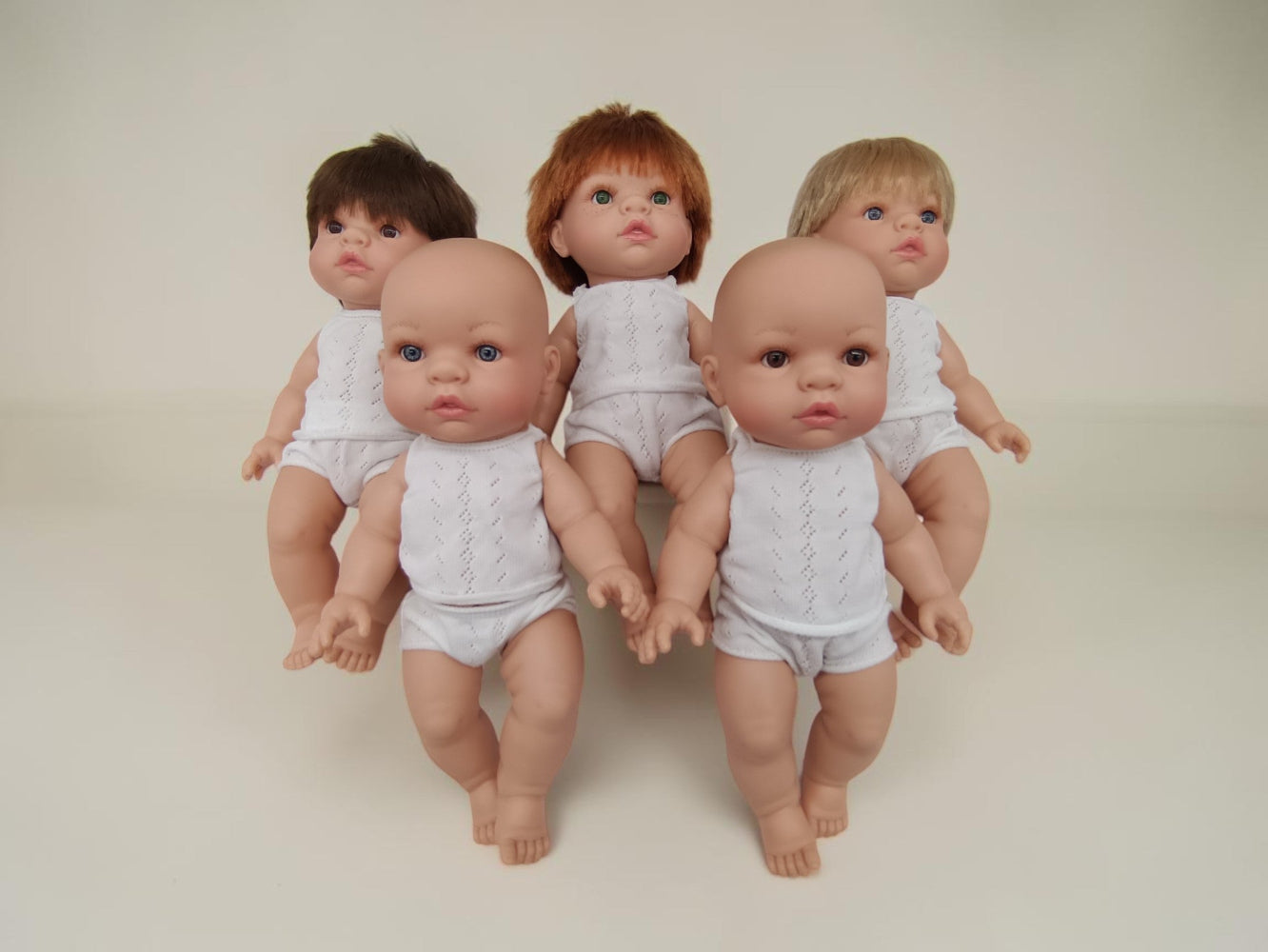 Bebenita 14" Baby Boy Doll - Sterling | Unscented & Fully Clothed